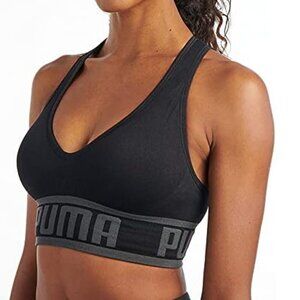 NWT Puma Racerback Low Support Sports Bra M